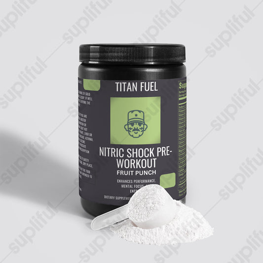Nitric Shock Pre-Workout Powder (Fruit Punch)