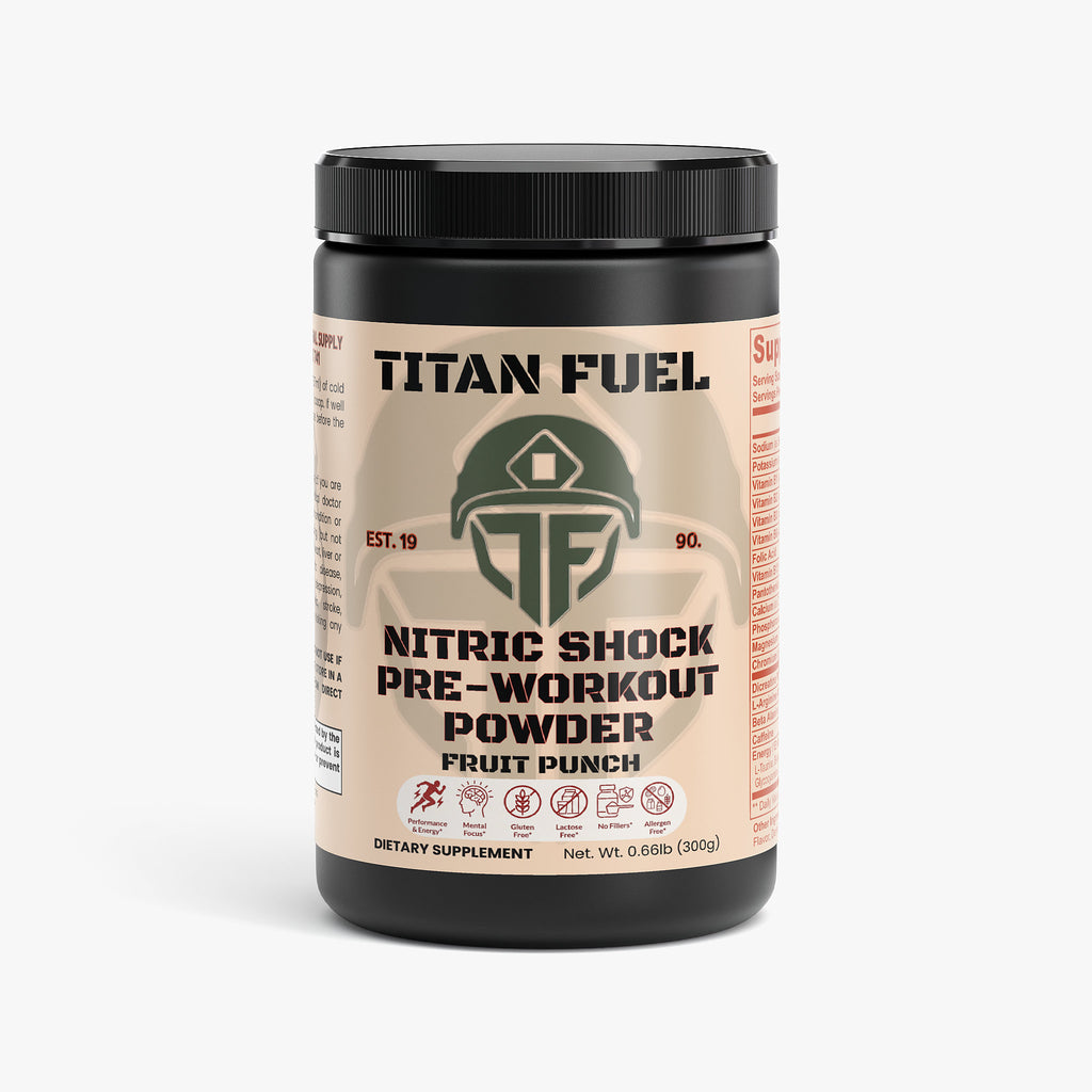 Nitric Shock Pre-Workout Powder (Fruit Punch)