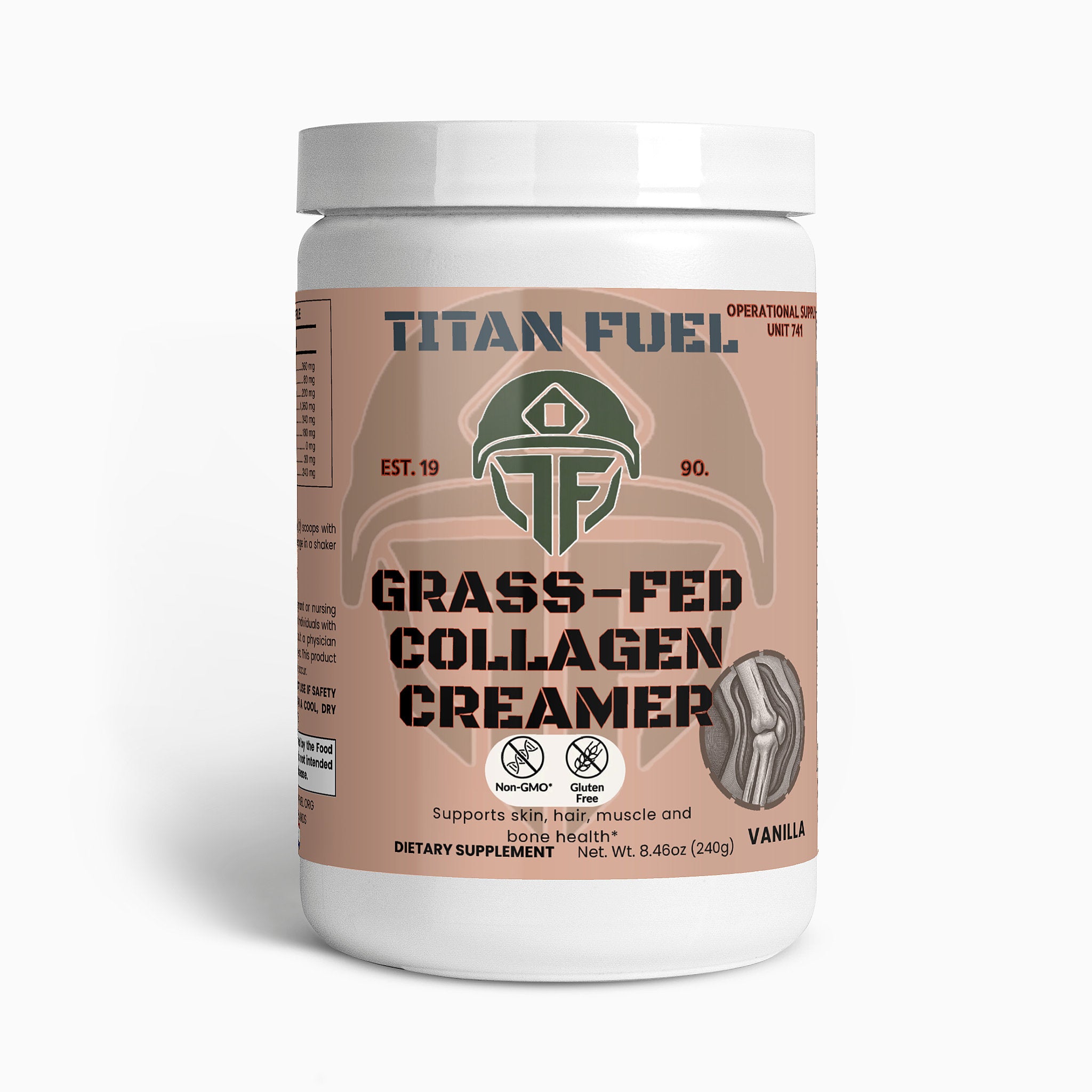 Grass-Fed Collagen Creamer (Vanilla)