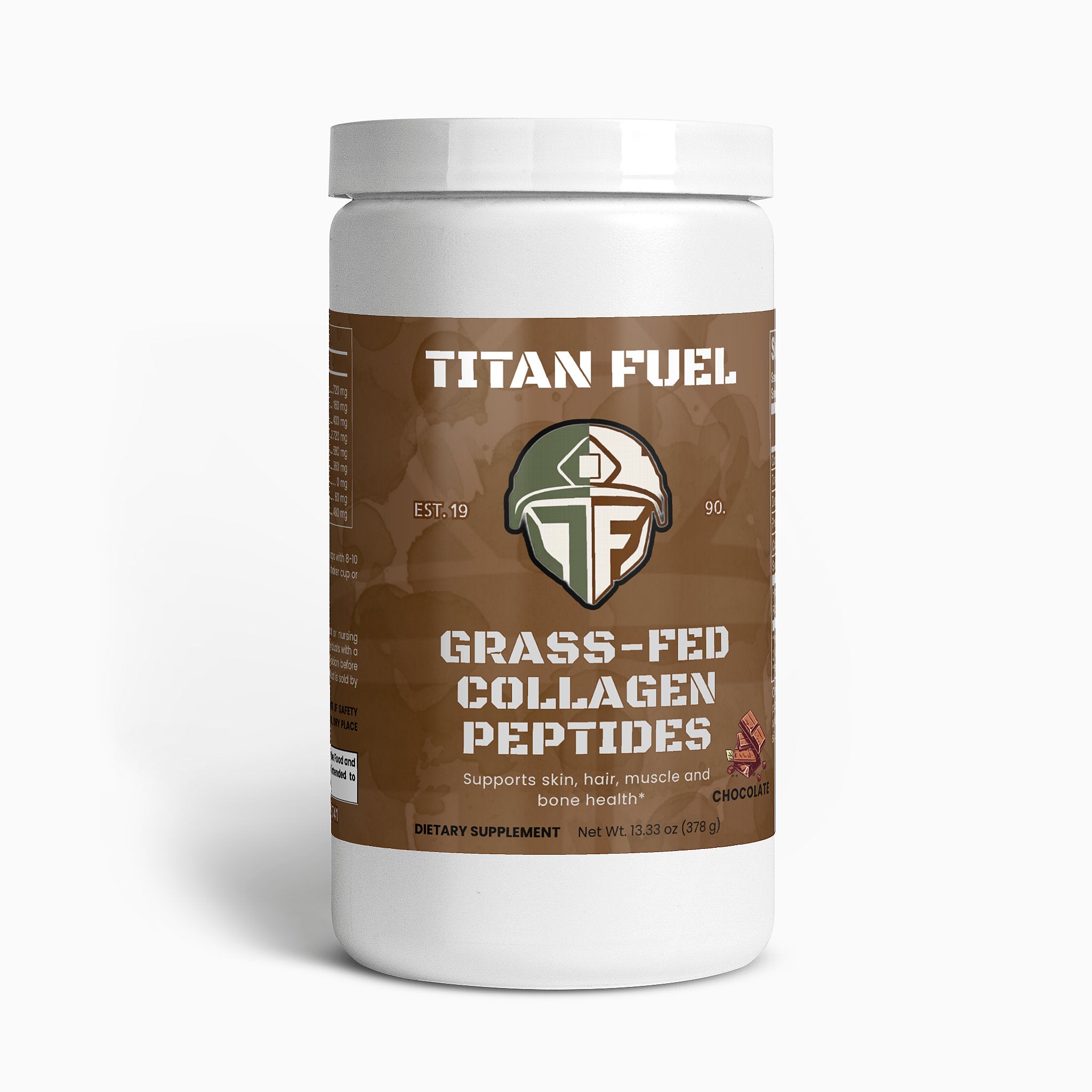 Grass-Fed Collagen Peptides Powder (Chocolate)